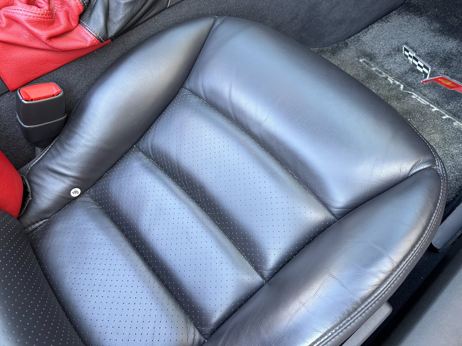 Interiörbild 2005 Corvette C6 Z51 Cabriolet