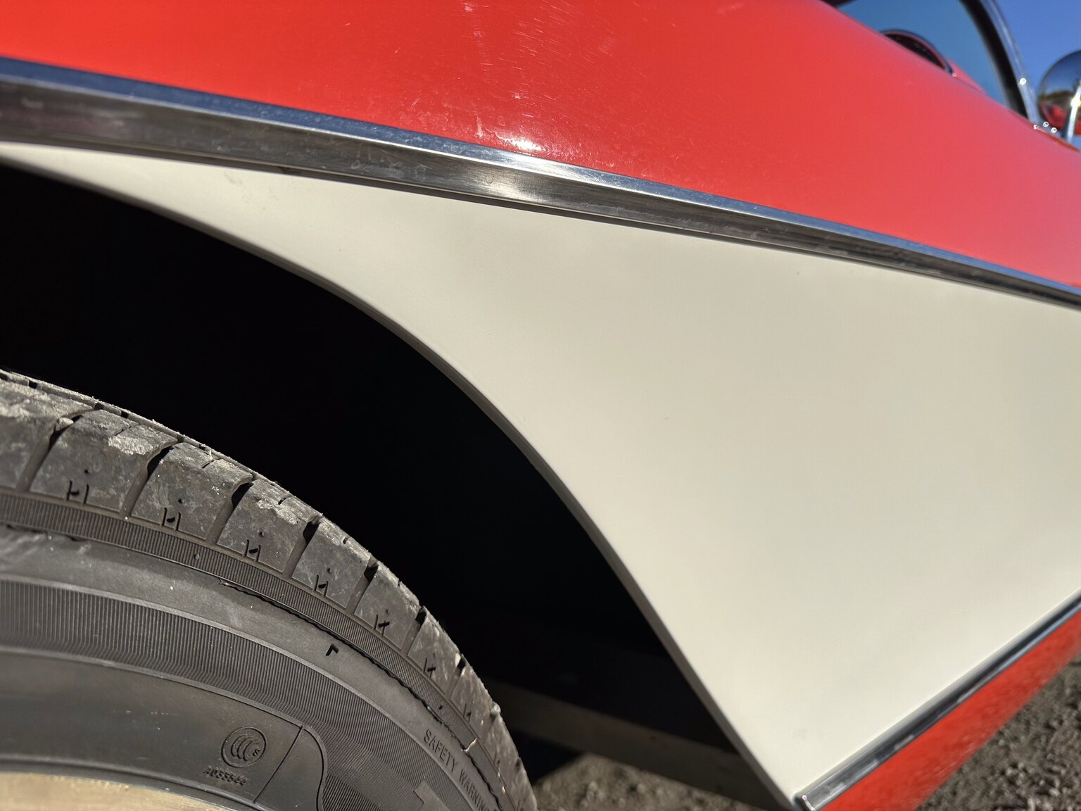 Exteriörbild på 1956 Chevrolet Corvette 