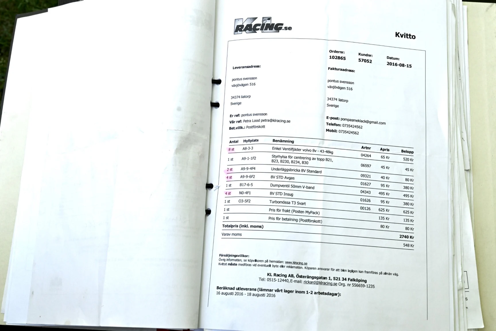 Documentation for 2013 Mini Cooper Turbo RWD (3)
