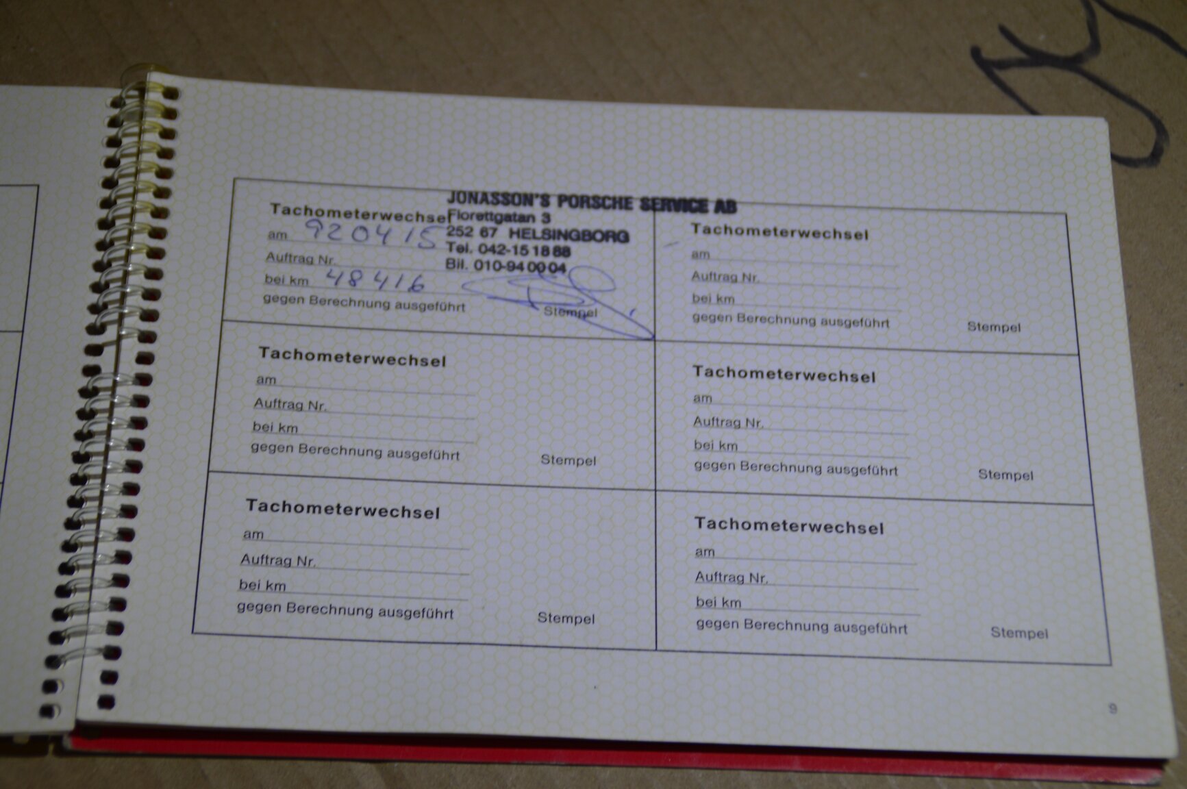Documentation for 1986 Porsche 944 Coupé