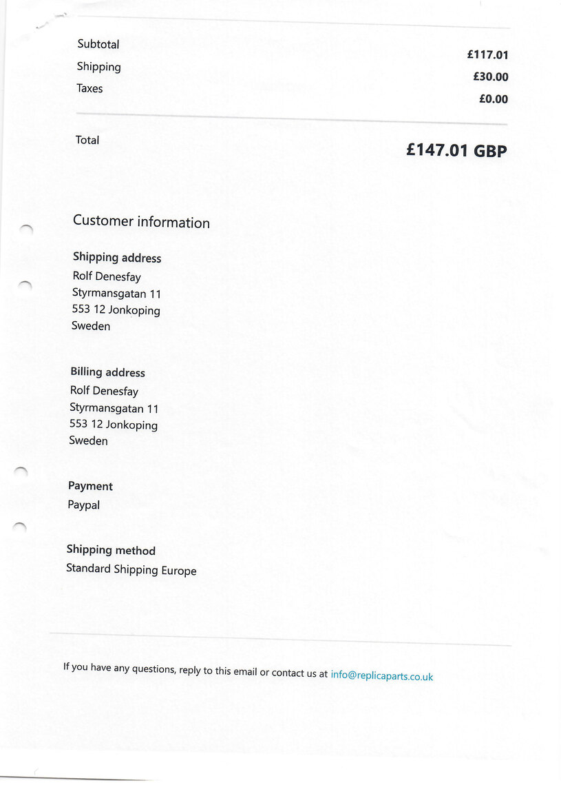 Dokumentation för 1964 Porsche 356 C (37)