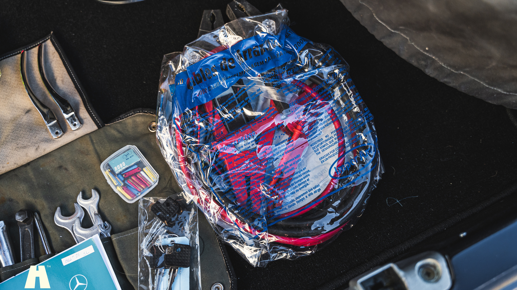 Interiörbild 1970 Mercedes 280 SL Pagoda (78)