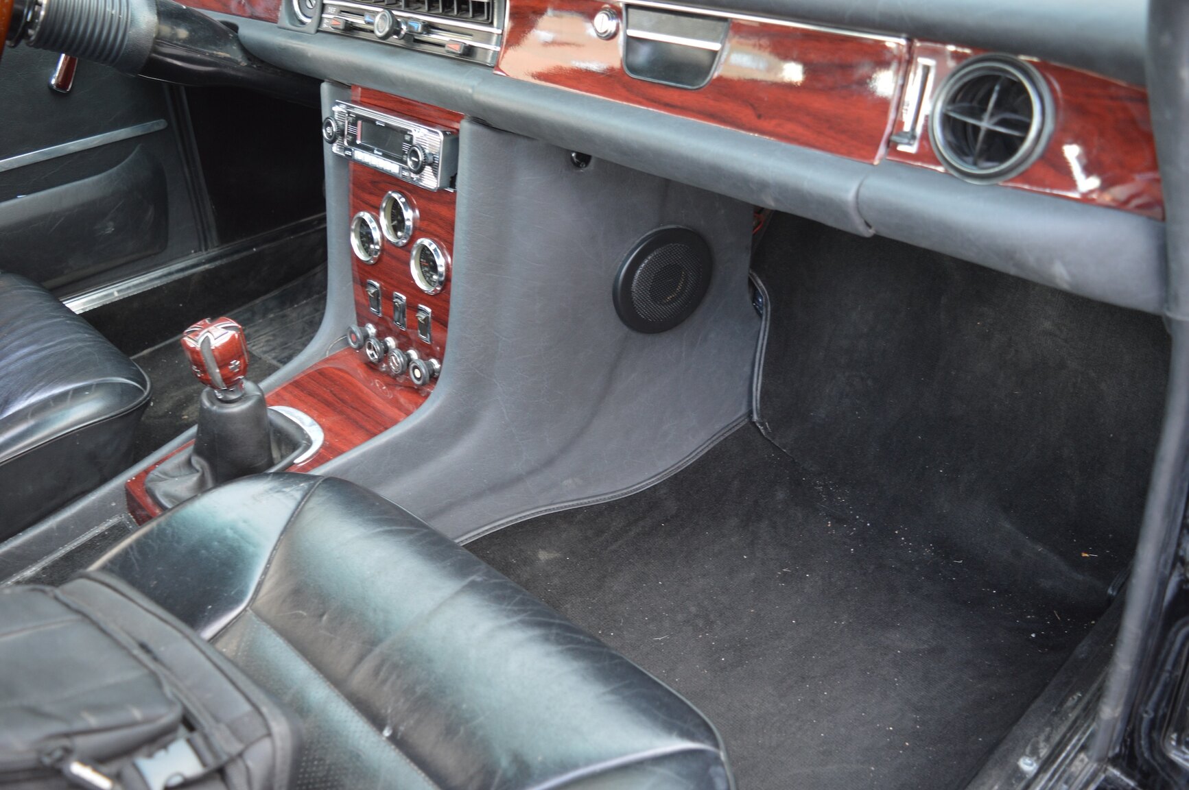 Interiörbild 1969 Mercedes-Benz 250 C "Lorinser"