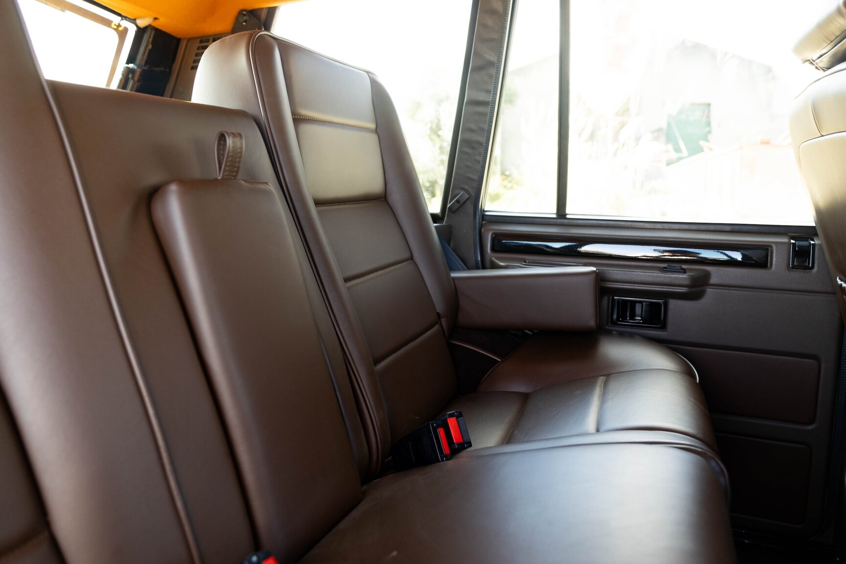 Interiörbild 1991 Range Rover Restomod
