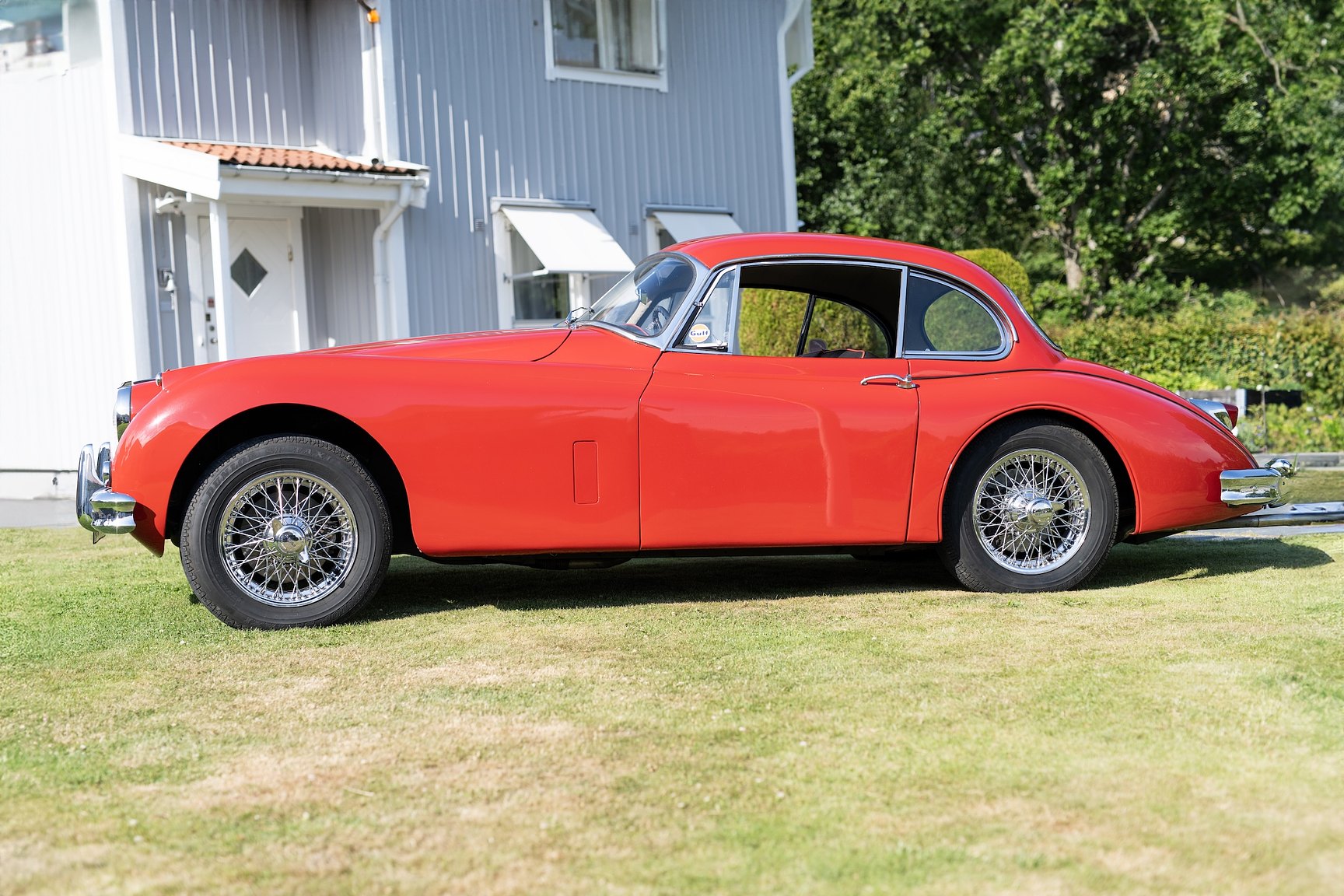 Exterior image of 1959 Jaguar XK 150