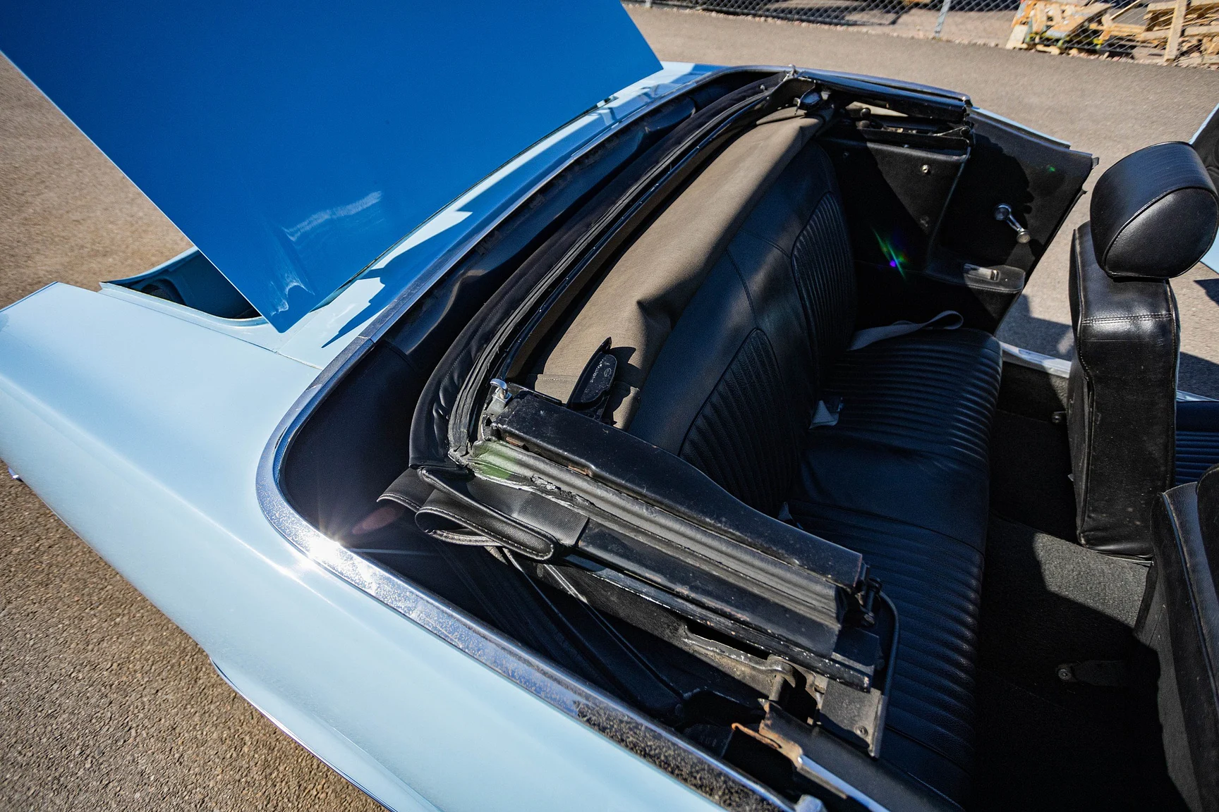 Innenraumfoto von 1969 Ford Mustang GT Cabriolet "M-code" (43)