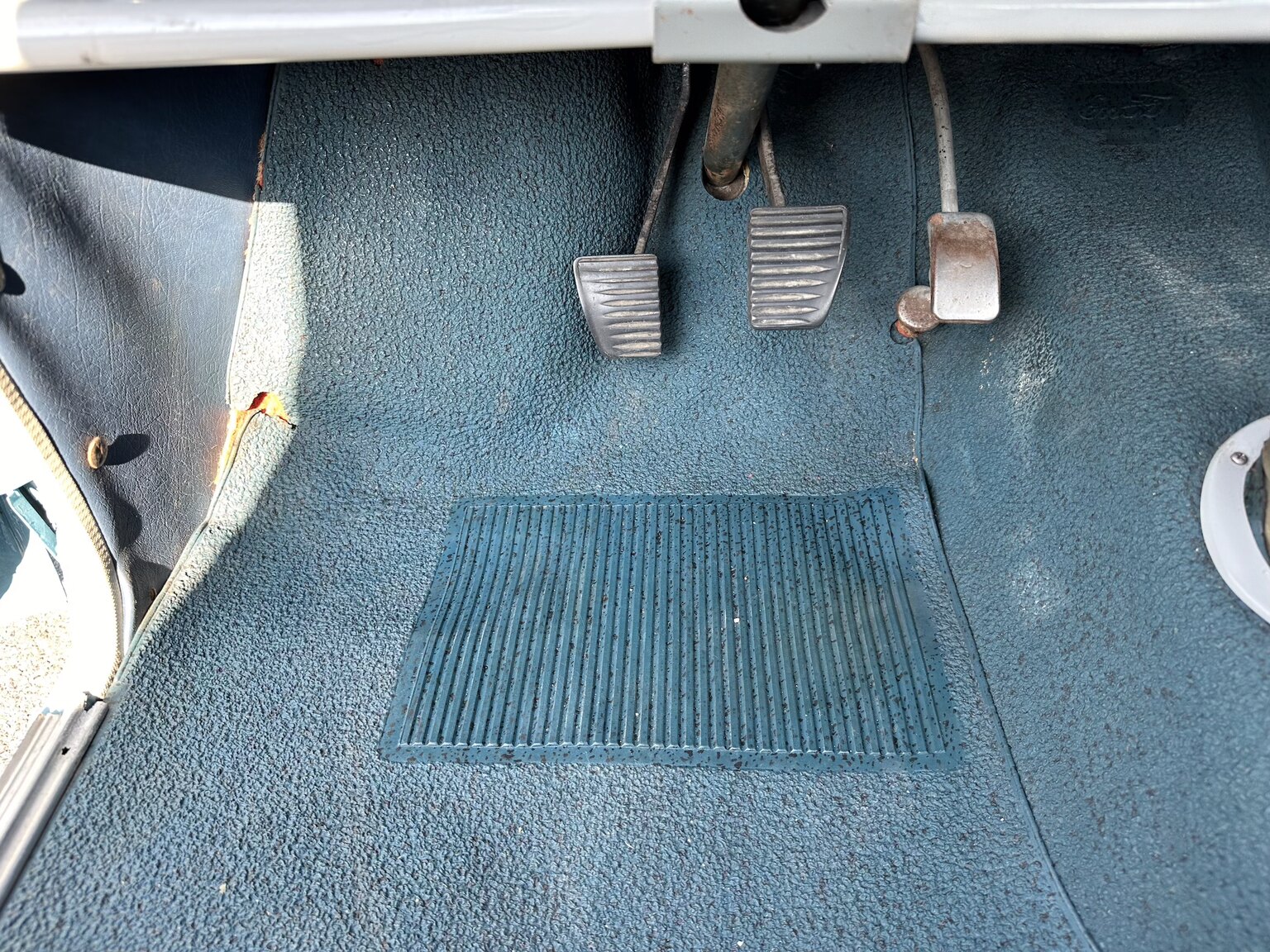 Innenraumfoto von 1961 Ford Anglia