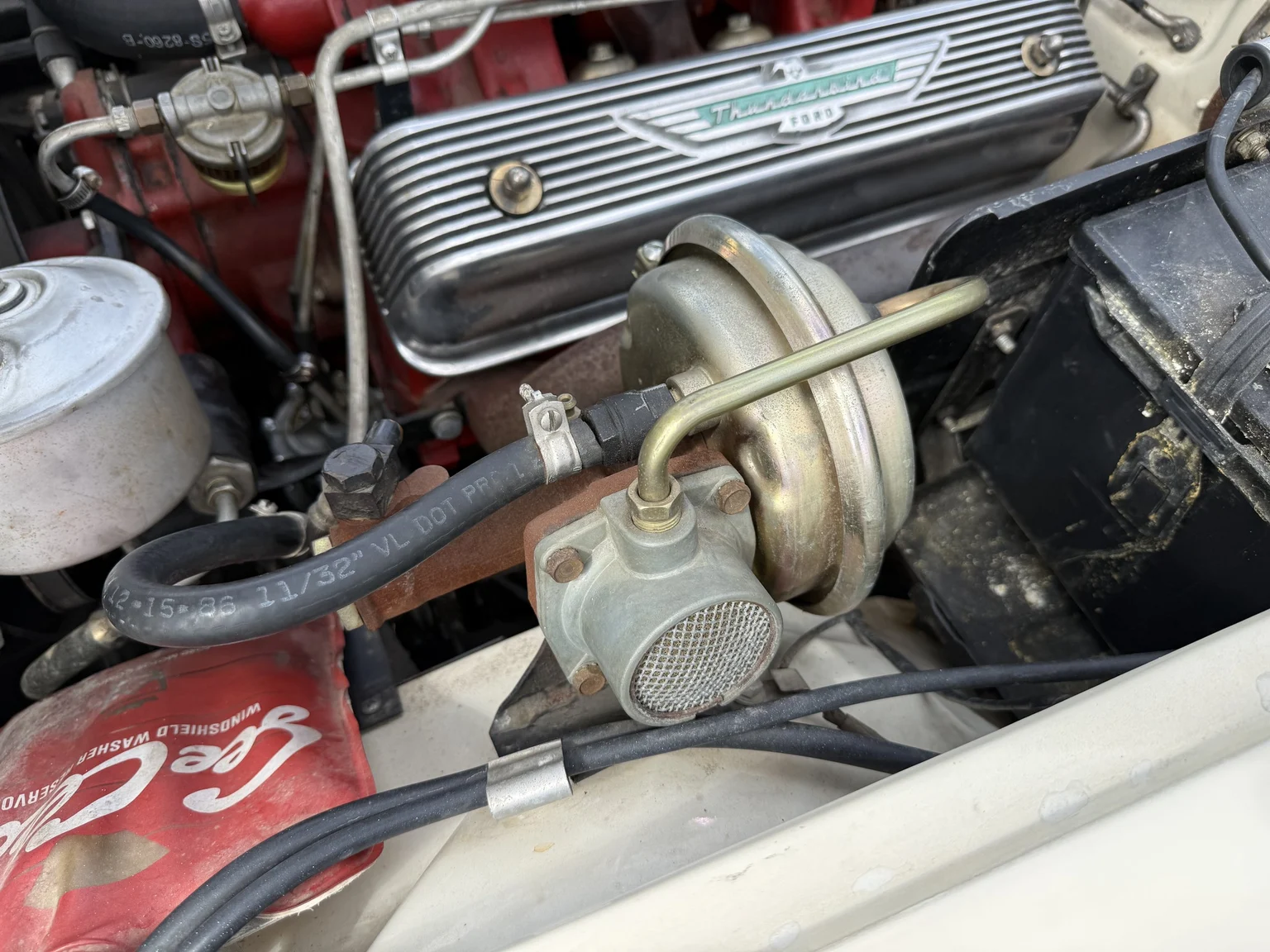 Image of 1957 Ford Thunderbird (24) mechanics