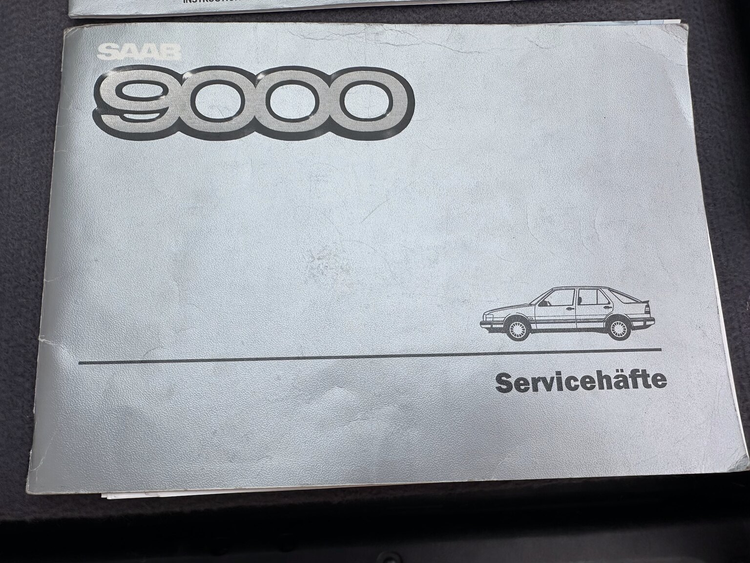 Dokumentation för 1988 SAAB 9000i