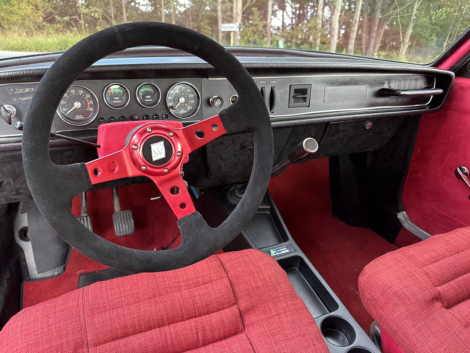 Innenraumfoto von 1969 Volvo 144 custom