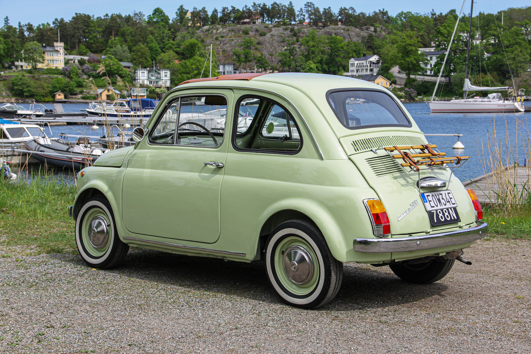 Aussenfoto 1970 Fiat 500 Lusso