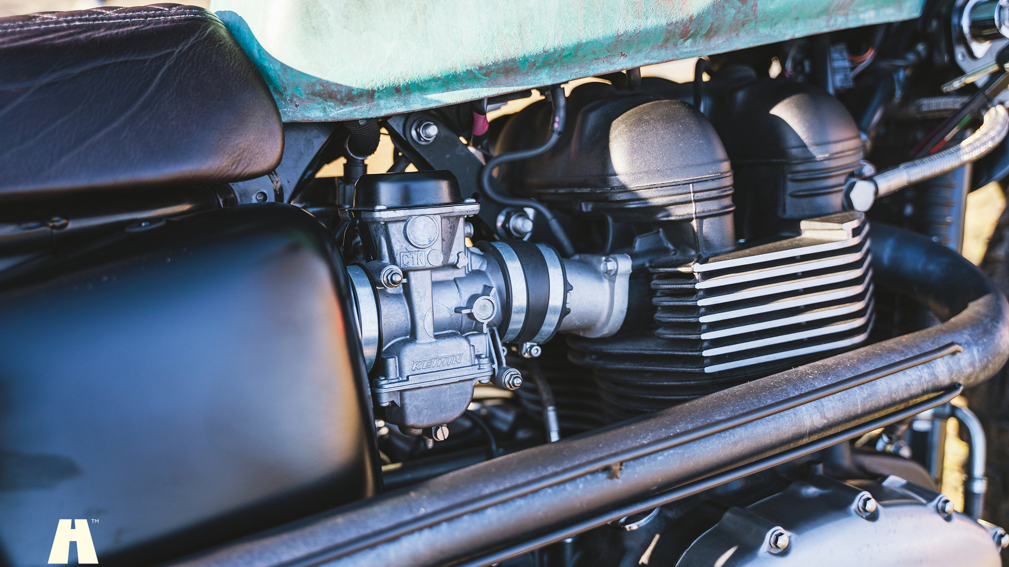 Image of 2010 Triumph Bonneville T100 "Scrambler" mechanics (15)