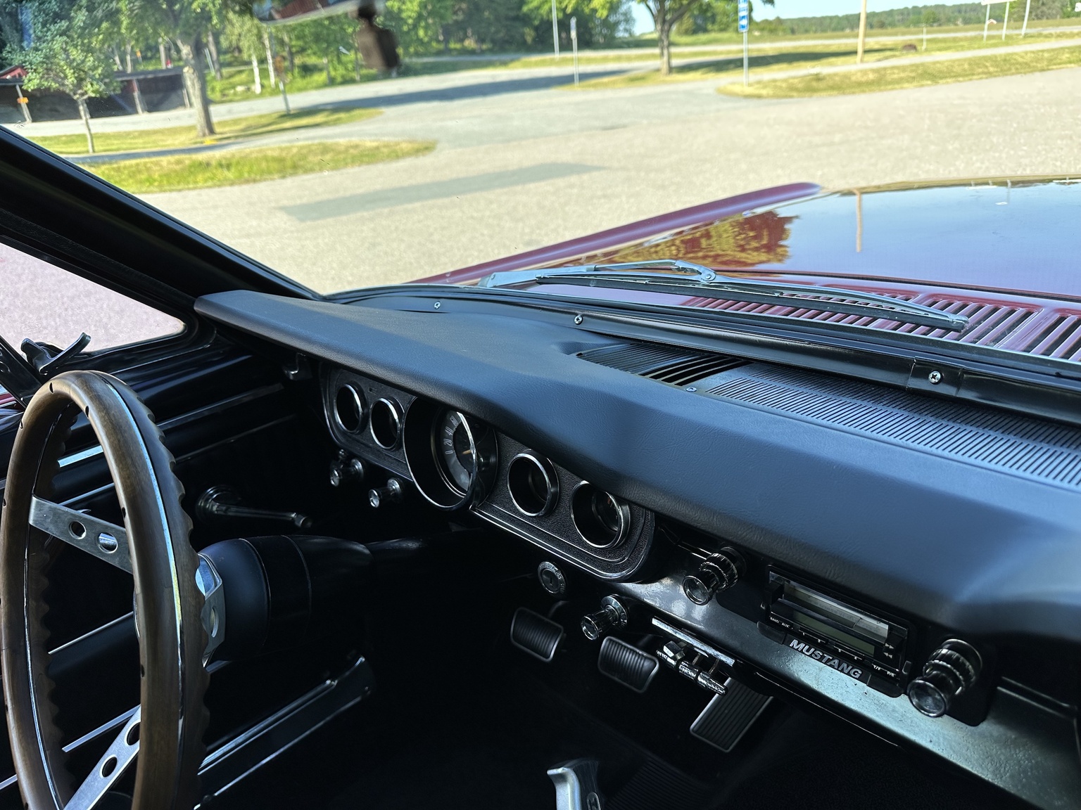 Interior image of 1965 Ford Mustang 289 Fastback