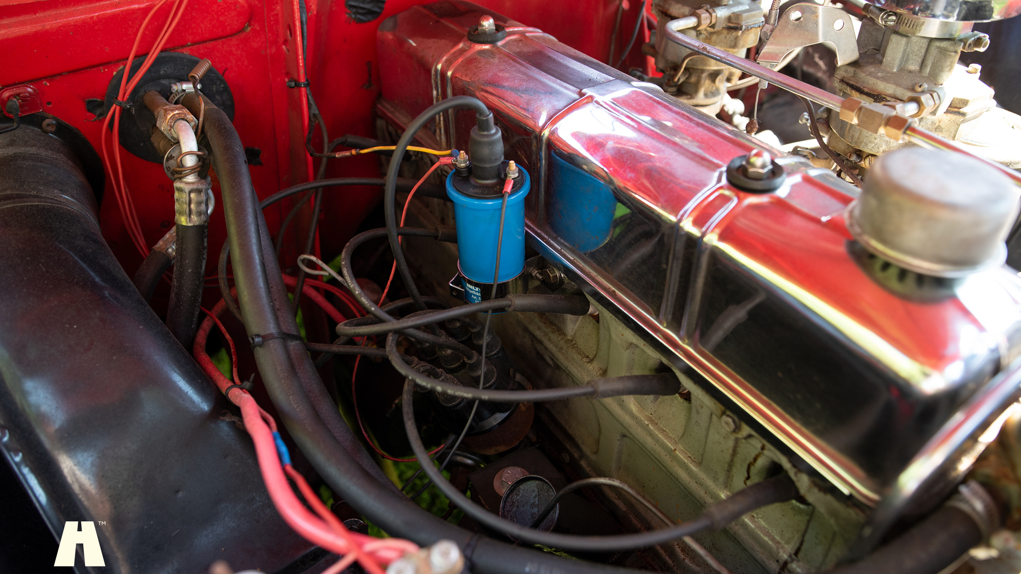 Image of 1952 Chevrolet Sedan Delivery Fire Truck mechanics (13)