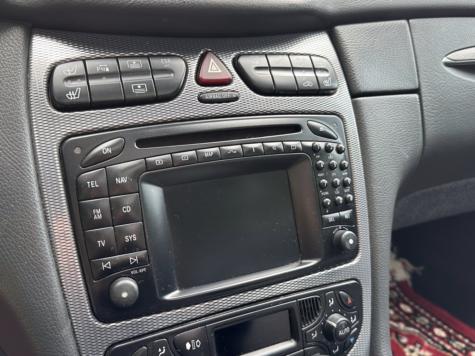 Interiörbild 2003 Mercedes CLK 500