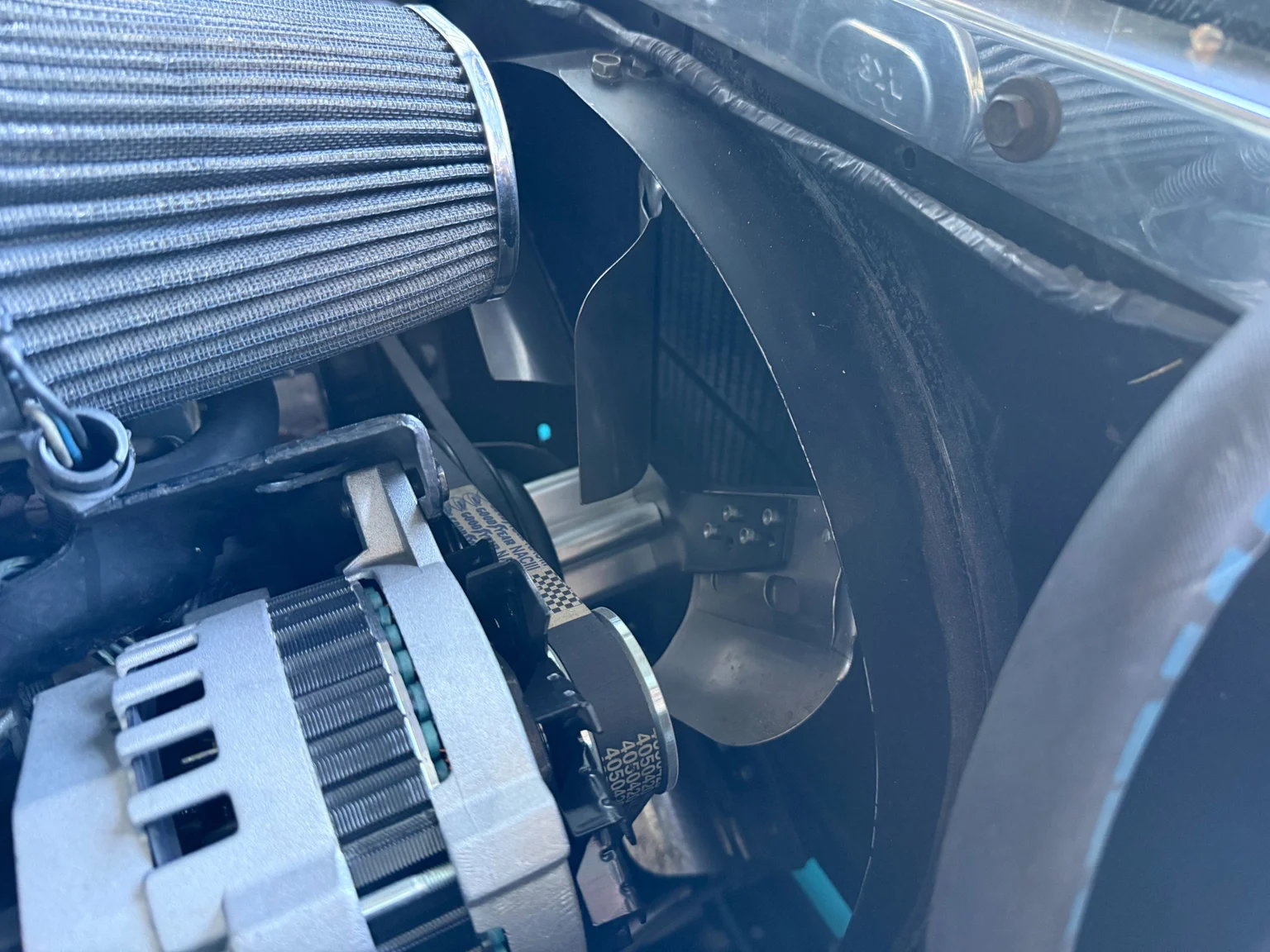 Image of 1956 Chevrolet Bel Air Sport Coupé L98 – NO RESERVE mechanics (16)