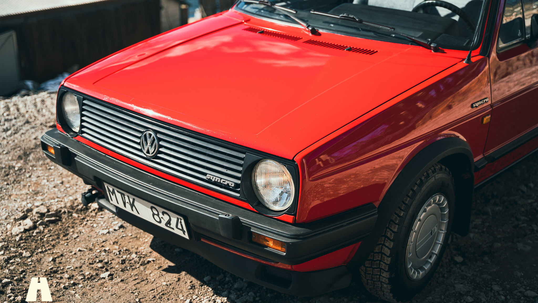 Exteriörbild på 1987 Volkswagen Golf CL Syncro