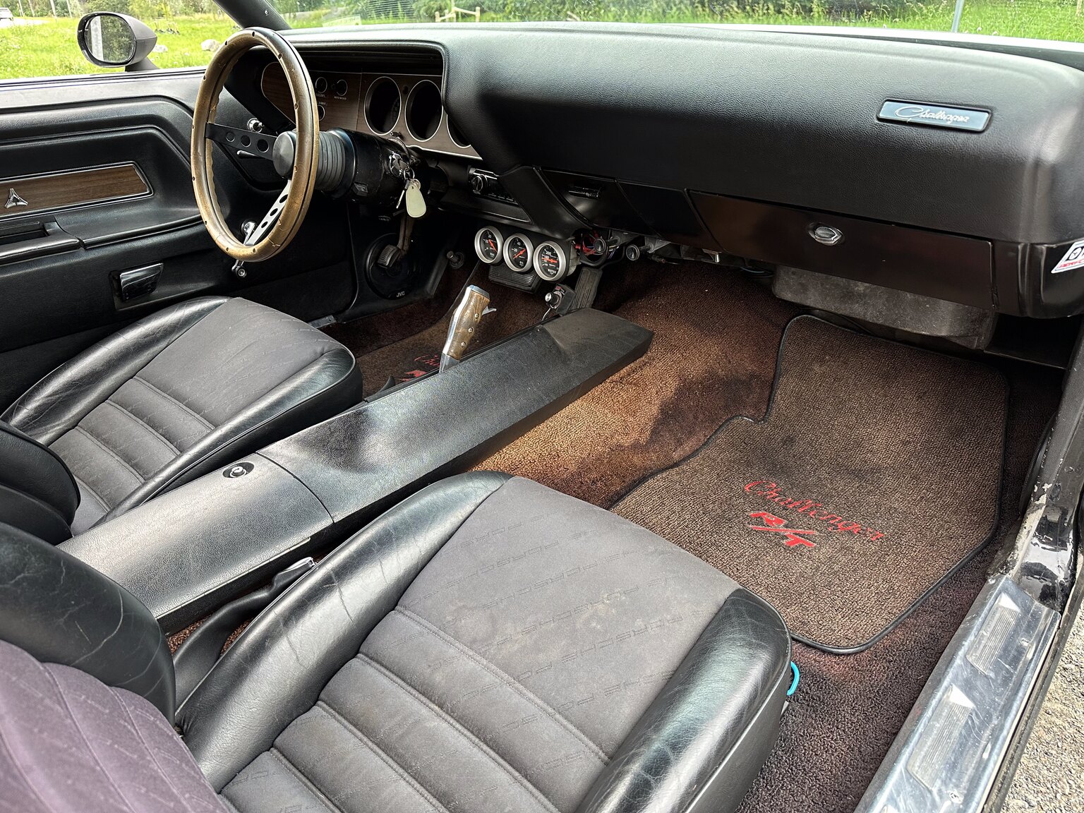 Interiörbild 1971 Dodge Challenger 440 (44)