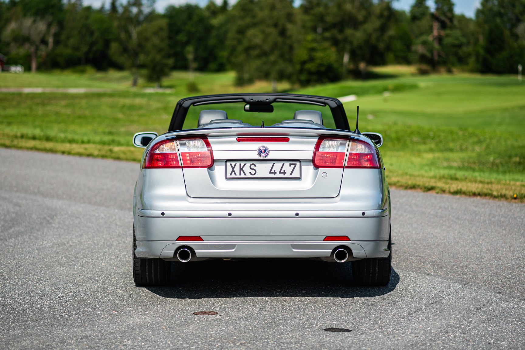 Exterior image of 2006 Saab 9-3 Aero Convertible 2.8 Turbo V6 Manuell