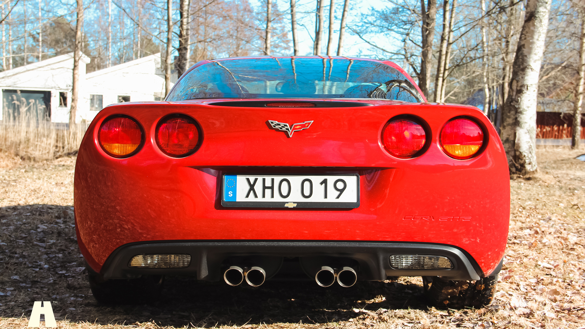 Exteriörbild på 2005 Corvette C6 Z51