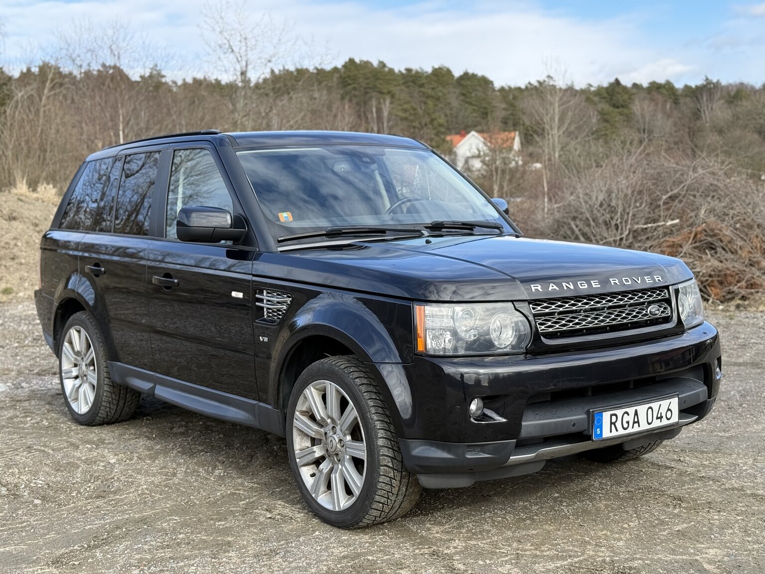 Exteriörbild på 2012 Land Rover Range Rover Sport V8
