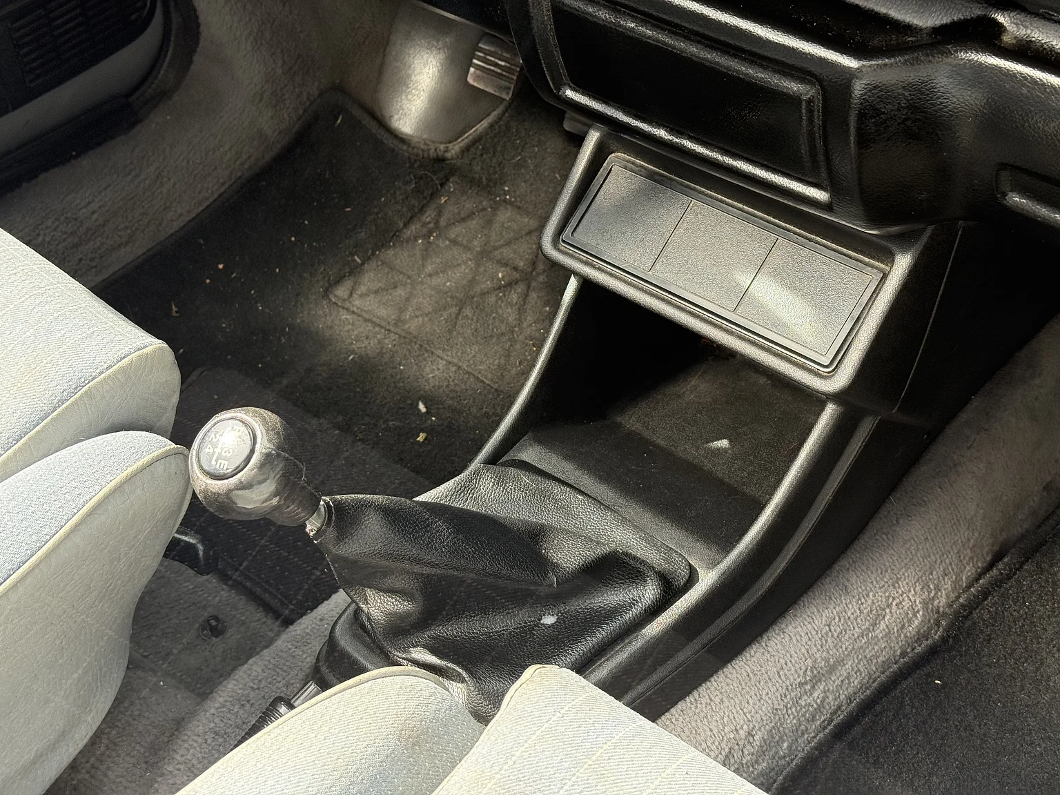 Interiörbild 1987 VW Golf Cabriolet (23)