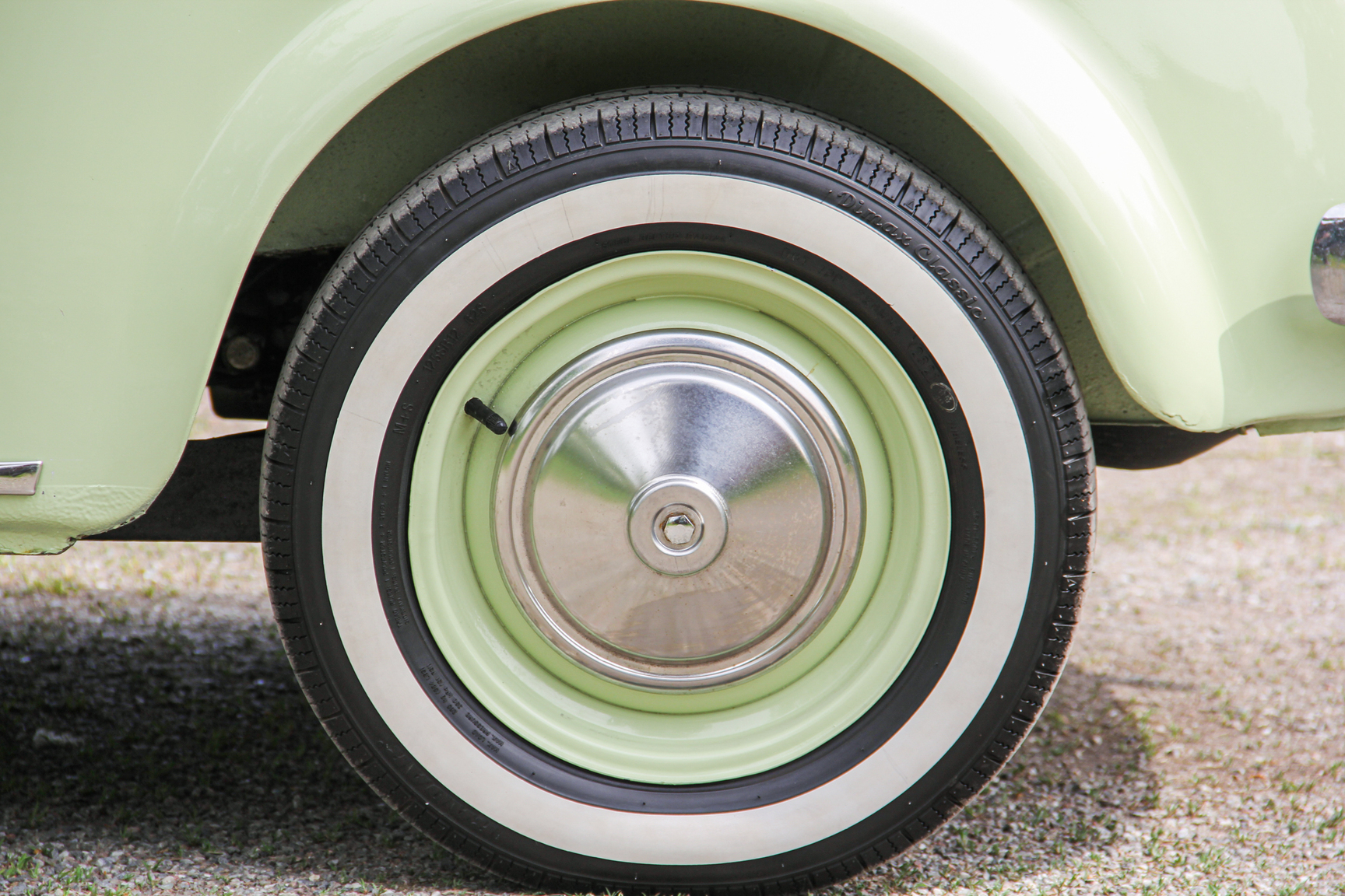 Exteriörbild på 1970 Fiat 500 Lusso