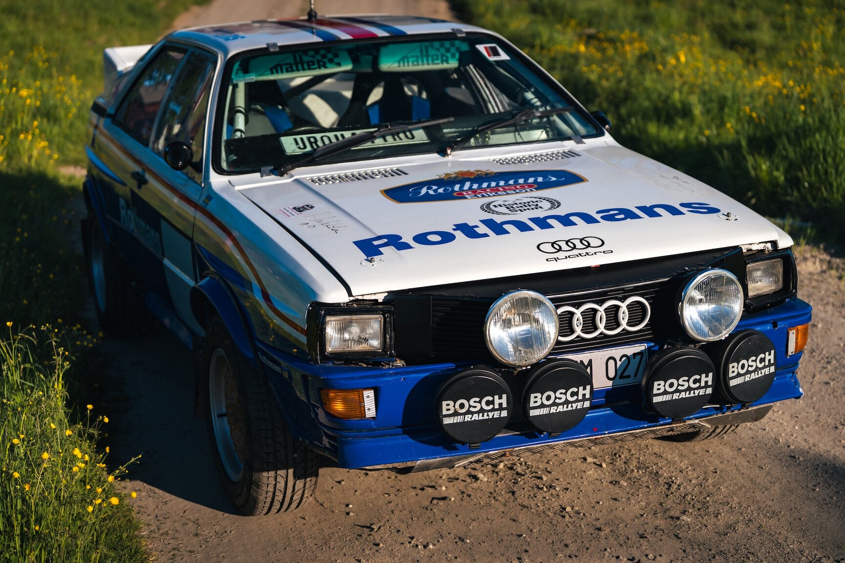 Exterior image of 1986 Audi Quattro Rally Replica