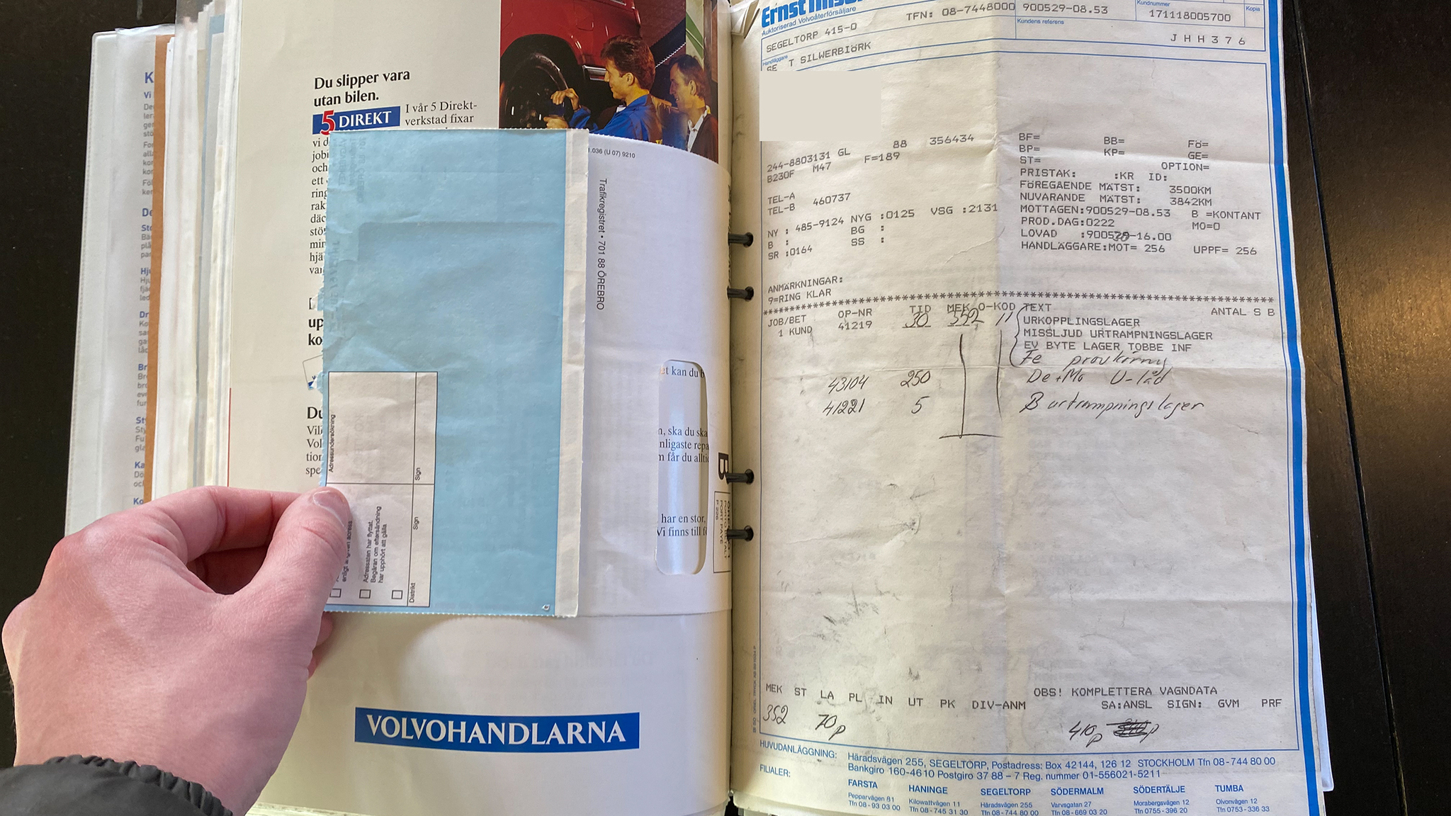 Documentation for 1988 Volvo 240 GL