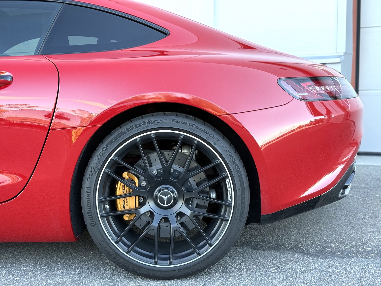 Exterior image of 2015 Mercedes-AMG GT S