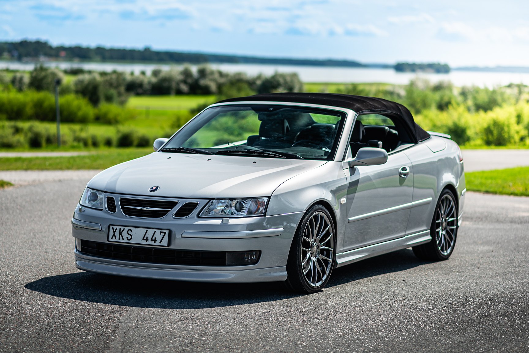 Exterior image of 2006 Saab 9-3 Aero Convertible 2.8 Turbo V6 Manuell