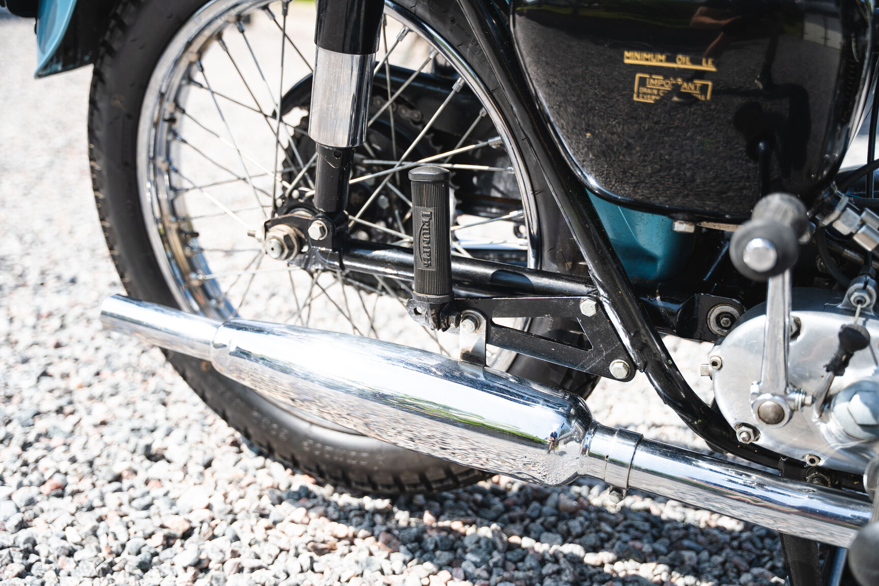 1956 Triumph Thunderbird (26), Mekanik