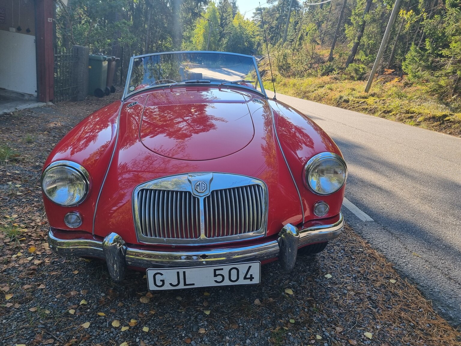 Exterior image of 1956 MG MGA 1500