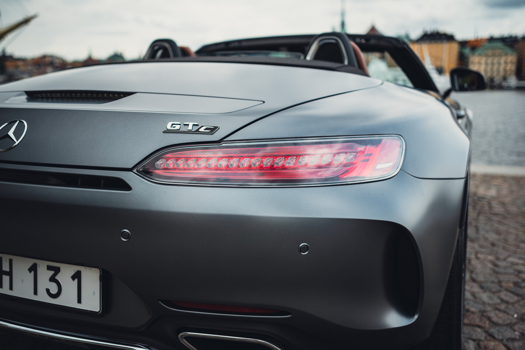 Exterior image of 2018 Mercedes-Benz AMG GT C
