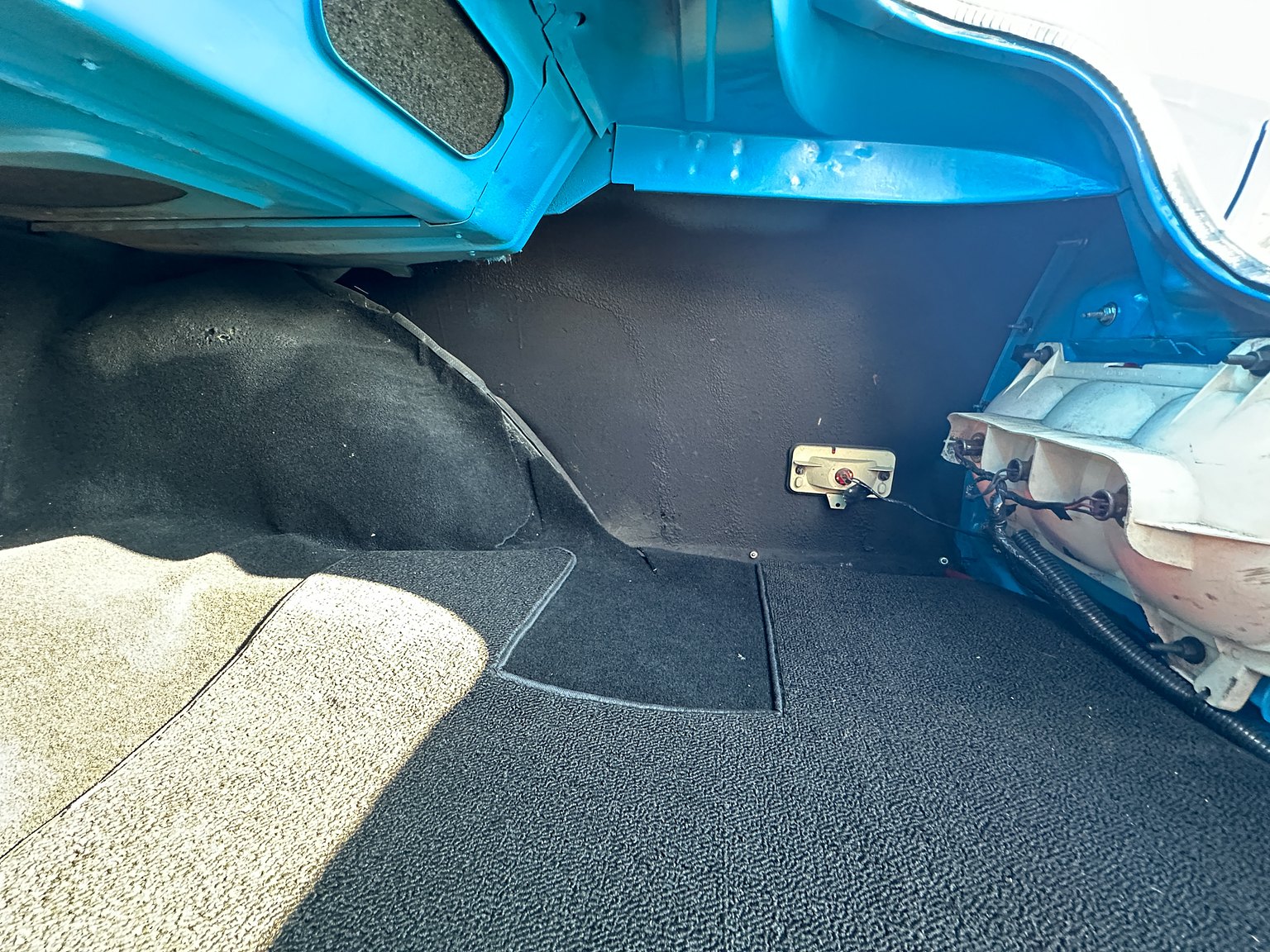 Interiörbild 1971 Ford Mustang Mach 1
