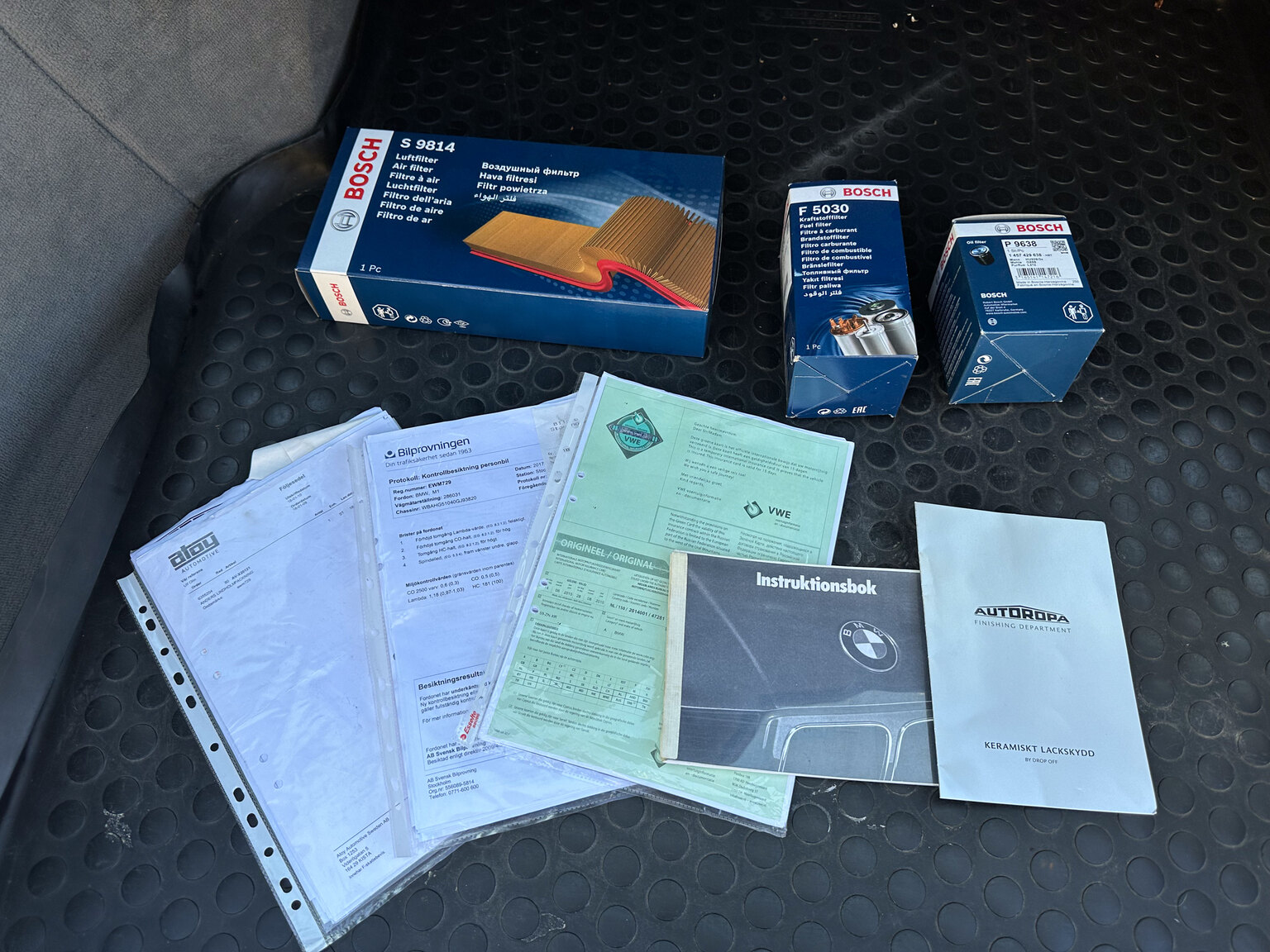 Dokumentation för 1994 BMW 520i E34