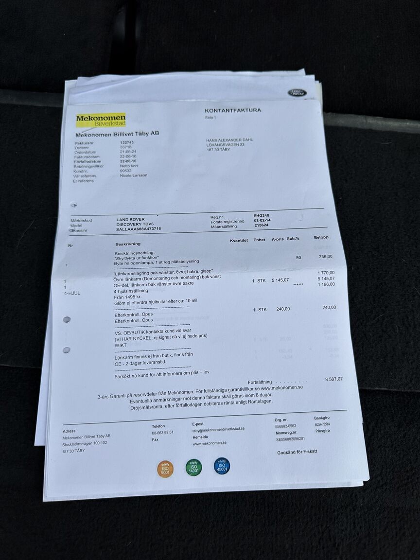 Dokumentation, 2008 Land Rover Discovery TDV6 SE (31)