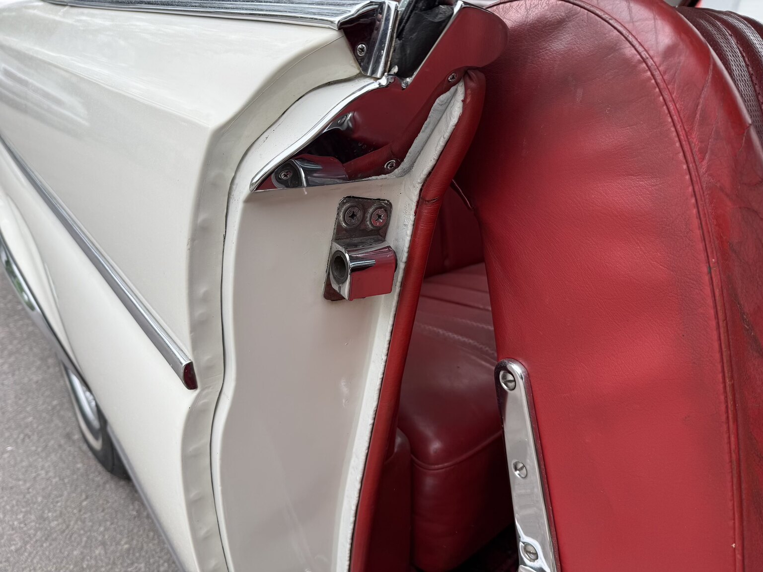 Interiörbild 1963 Mercedes-Benz 220 SE