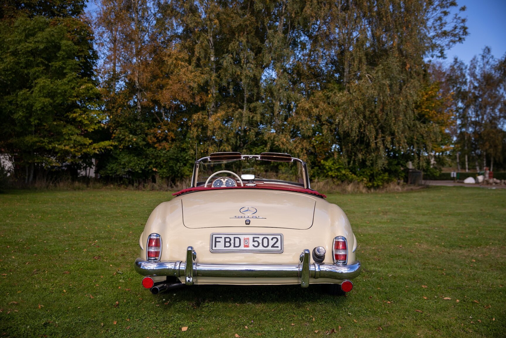 Exteriörbild på 1958 Mercedes-Benz 190SL