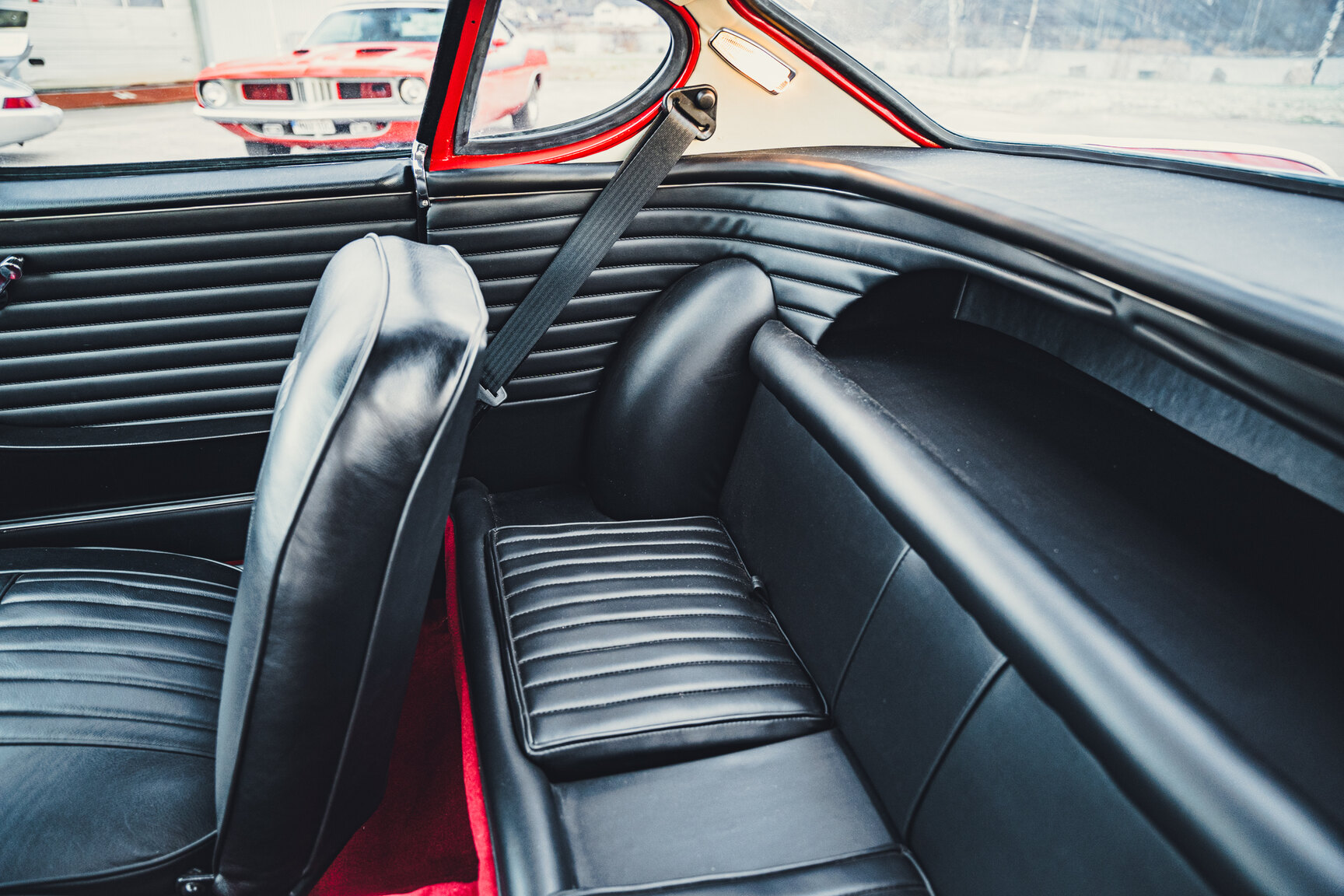 Interiörbild 1963 Volvo P1800 S