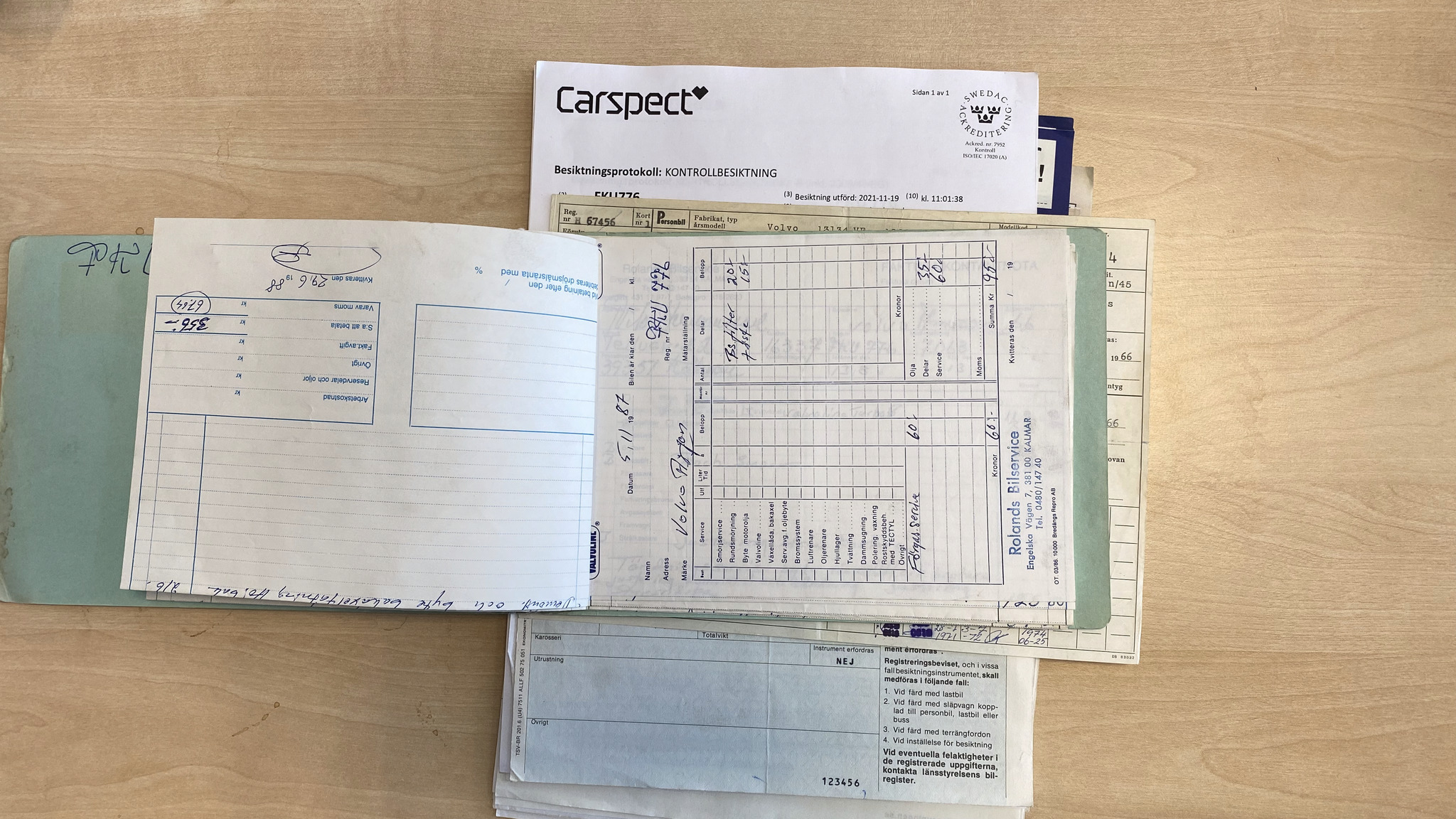 Dokumentation, 1966 Volvo Amazon (20)