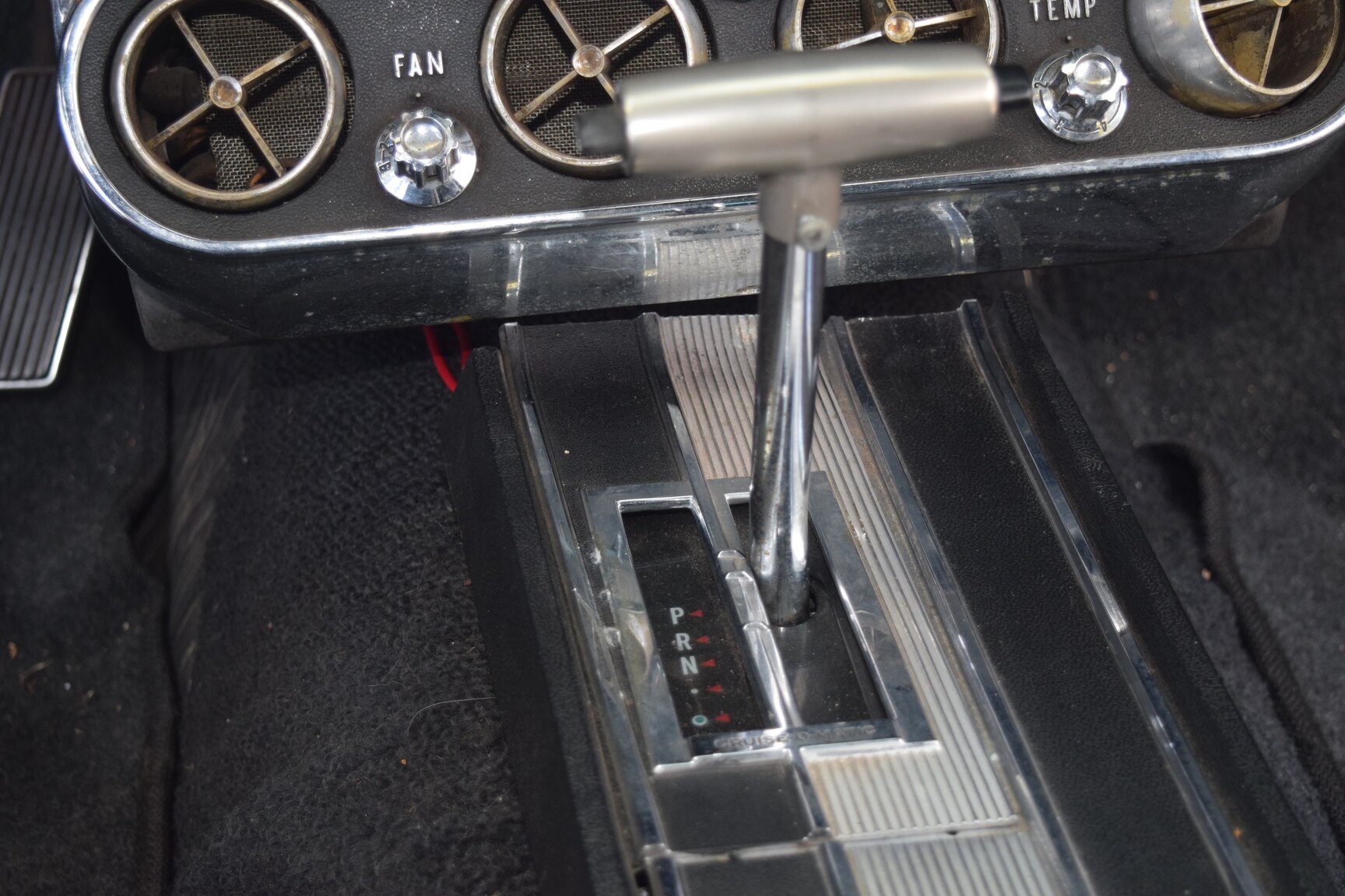 Interiörbild 1965 Ford Mustang 