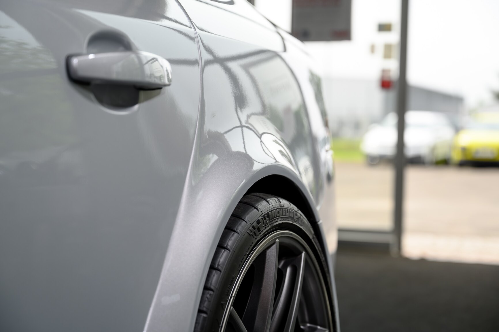 Exterior image of 2008 SAAB 9-3 Aero SportSedan Silver Beast SFRO