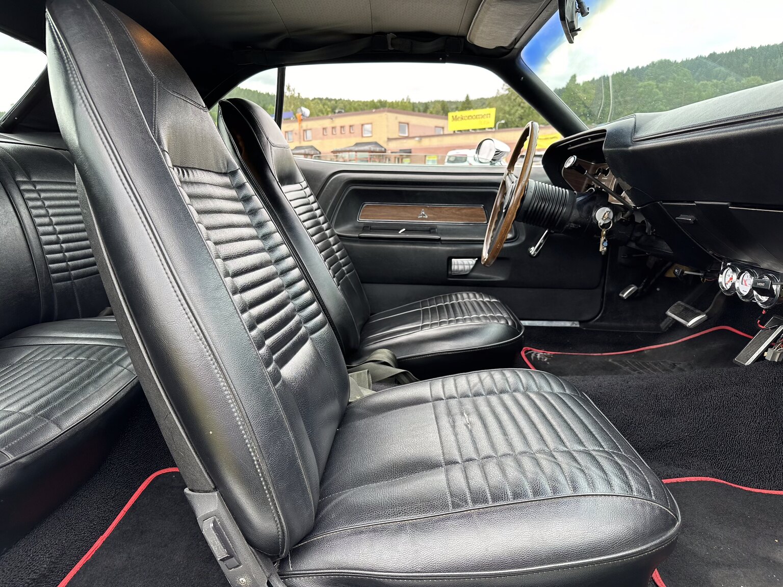 Interiörbild 1970 Dodge Challenger