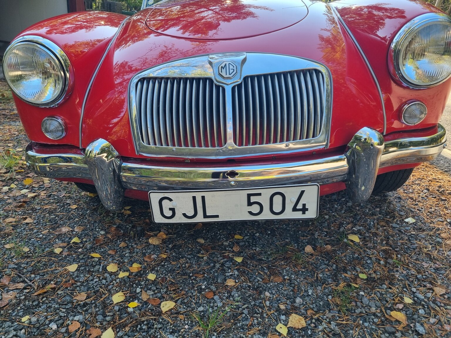 Exterior image of 1956 MG MGA 1500