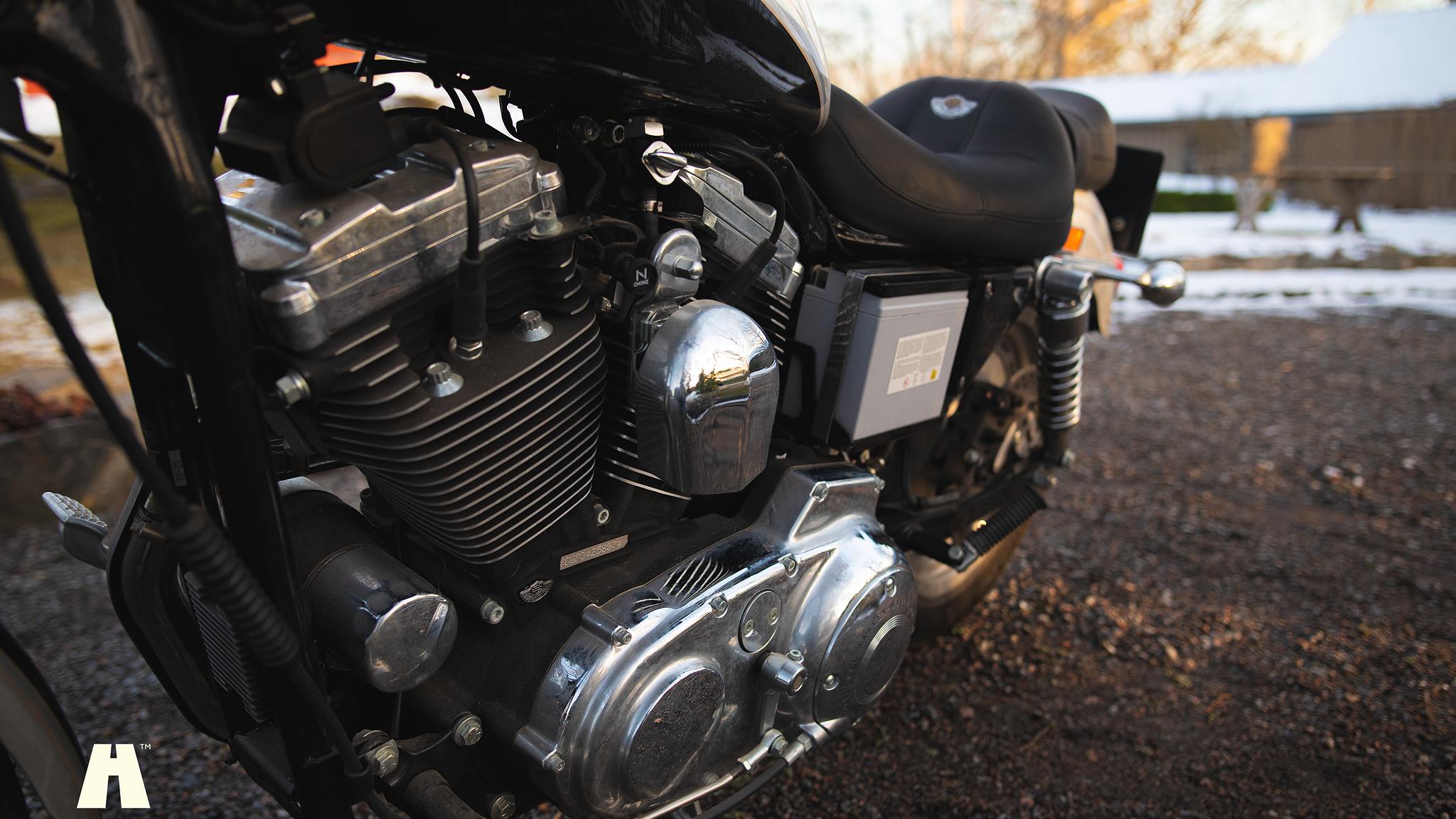 Image of 2003 Harley Davidson Sportster 1200C 100th Anniversary Edition mechanics