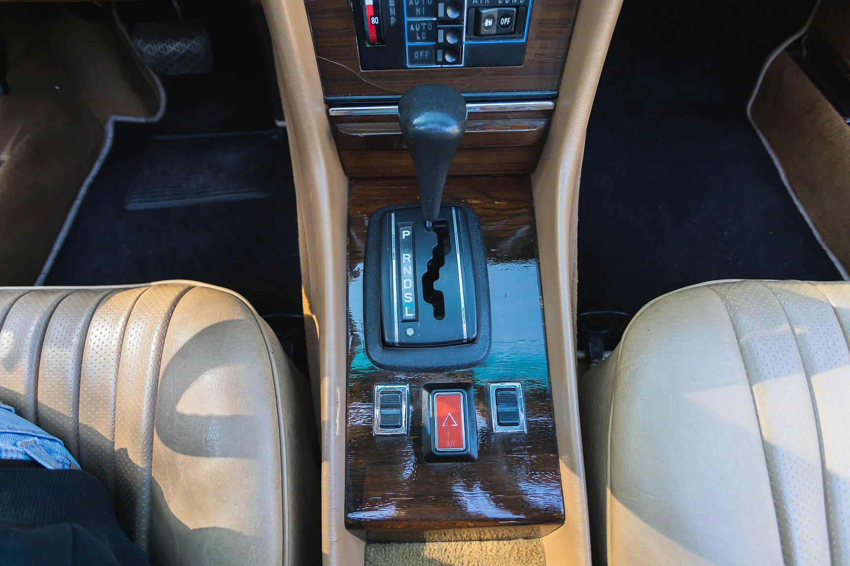 Interiörbild 1980 Mercedes-Benz 450 SL  (10)