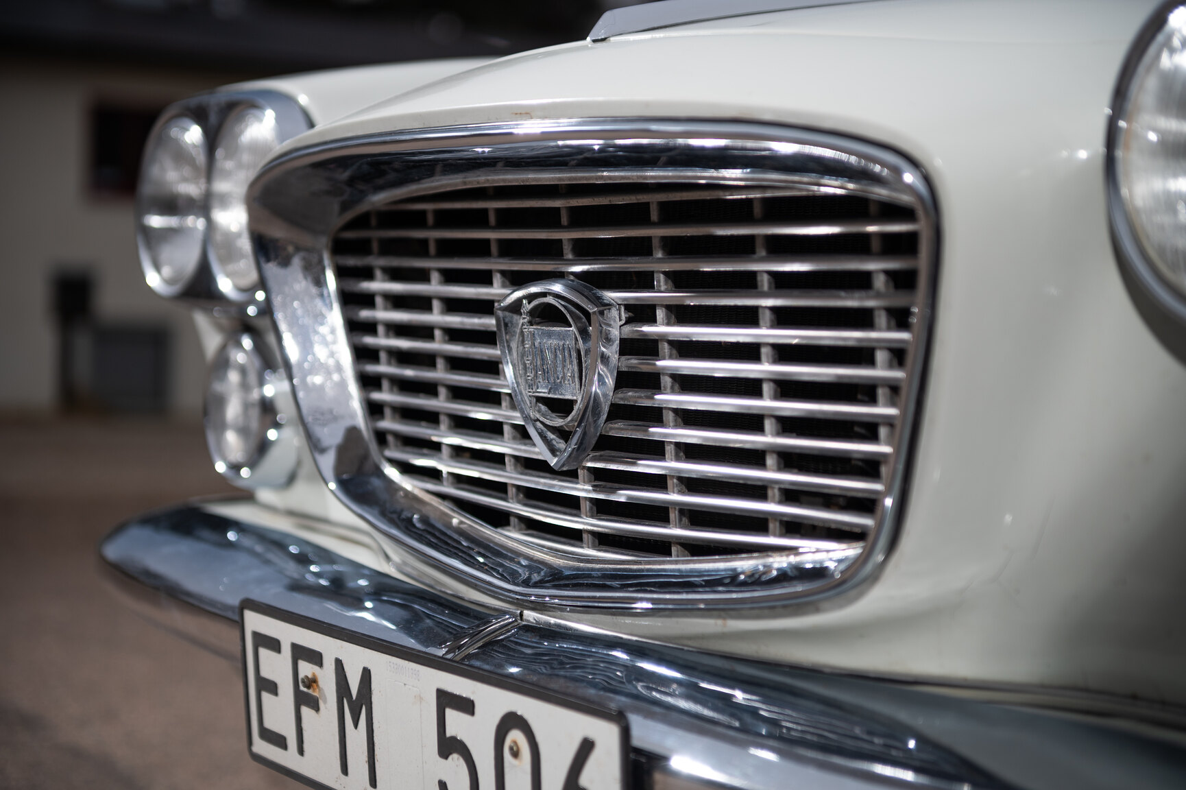 Exteriörbild på 1965 Lancia Flavia Coupé