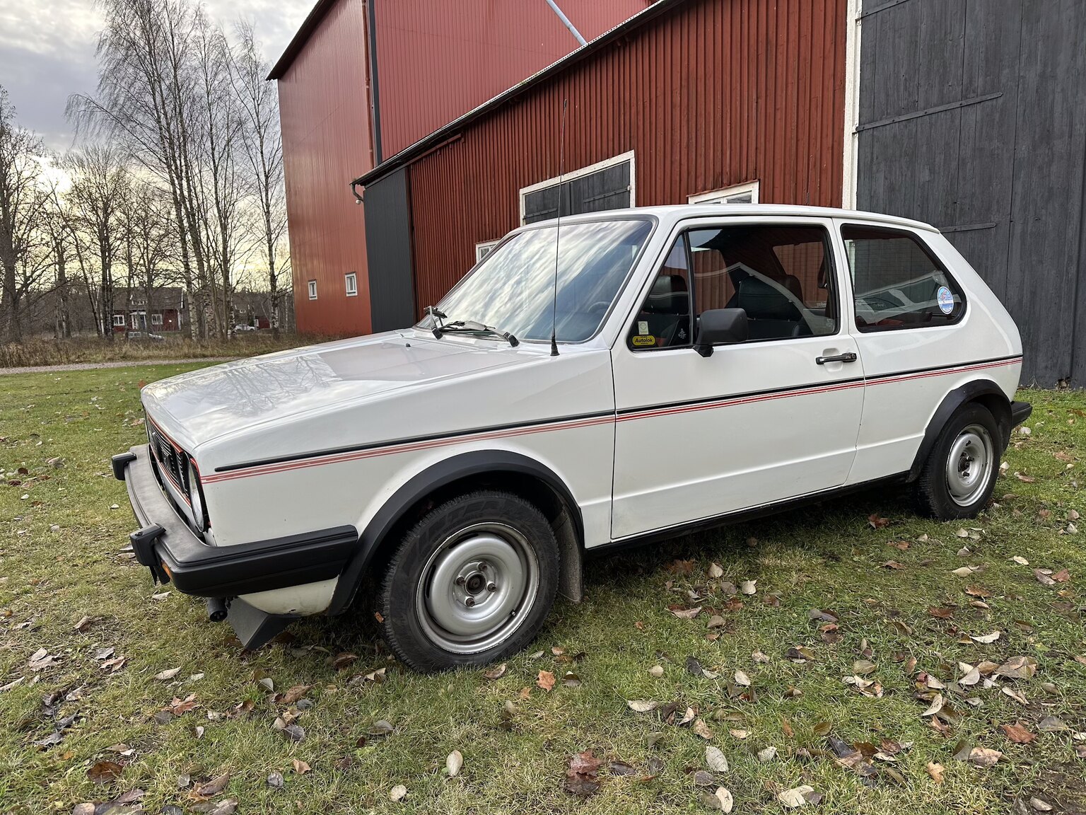 Exterior image of 1984 Volkswagen Golf GTI Special