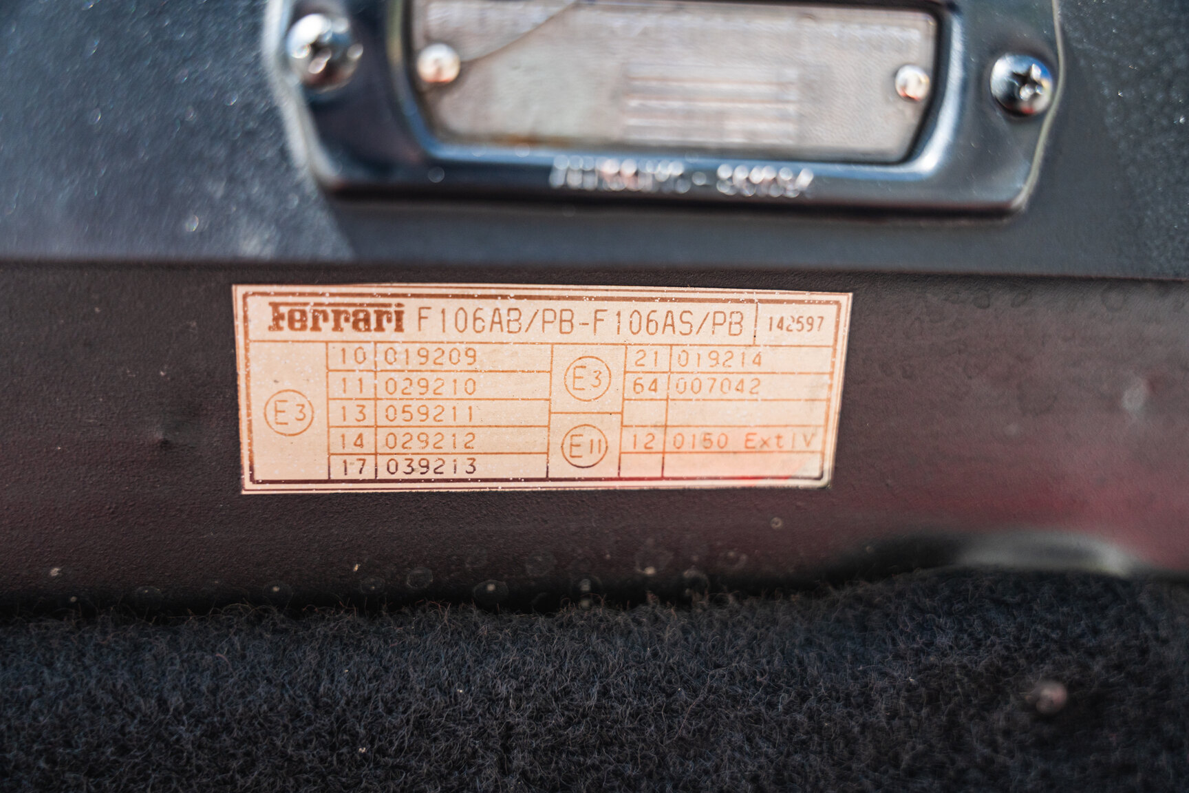 1989 Ferrari 328 GTS, Mekanik